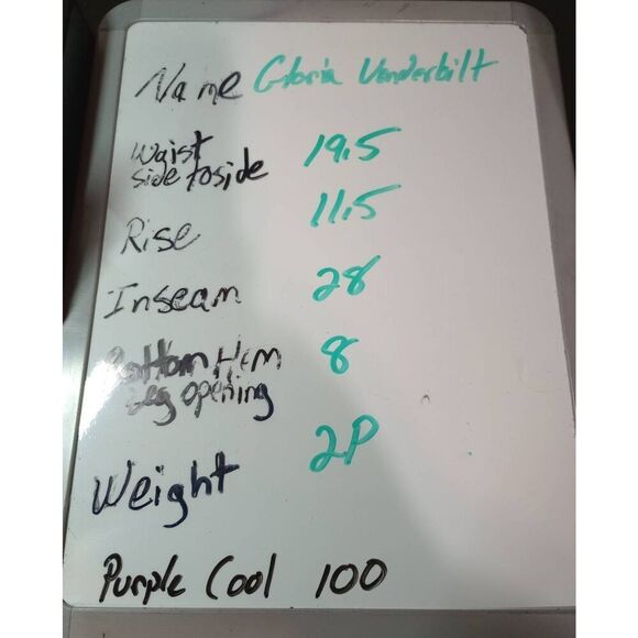 Gloria Vanderbilt Jeans Ladies 18W Amanda Straight Leg Dark Wash - Picture 8 of 8